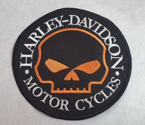 Parche Harley Davidson Skull Espalda