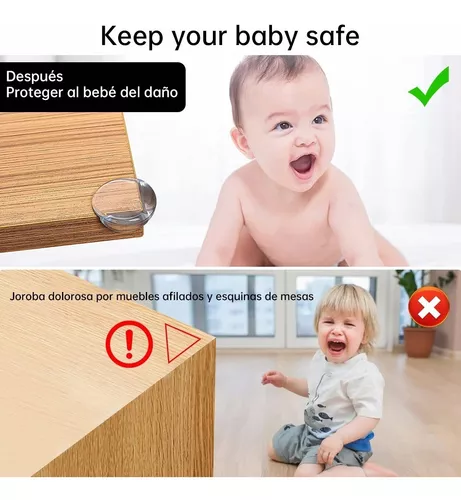 20pzs Protector De Esquinas De Mesa Muebles Seguridad Bebés