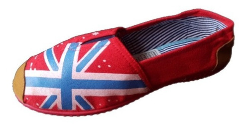 Zapatillas Boweipeiqi Rojas Con Bandera Con Envio Gratuito