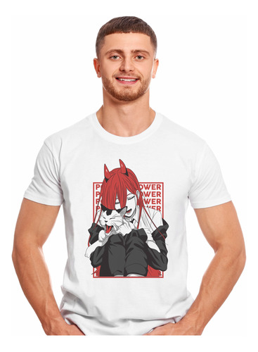 Polera Chainsaw Man Makima Nyako Power Anime Poleradicto