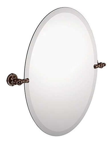 Moen Dn0892orb Gilcrest Espejo De Baño Ovalado Inclinable Br