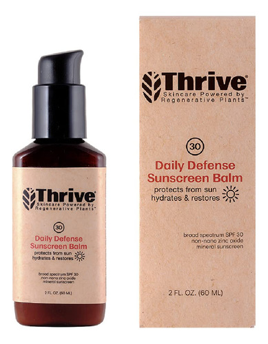 Thrive Protector Solar Facial Mineral Hidratante Natural Spf