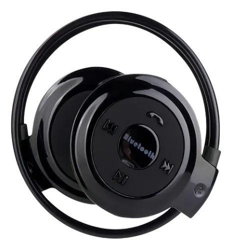 Auriculares inalámbricos Bluetooth Mini 503 Mp3 - Tarjeta inalámbrica de color negro