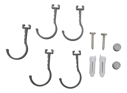 Estante Para Toallas De Baño Space, Taladro De Aluminio, Mon