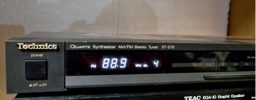 Tuner Technics St-s76 Fm Stereo Radio Sintonizador Technics