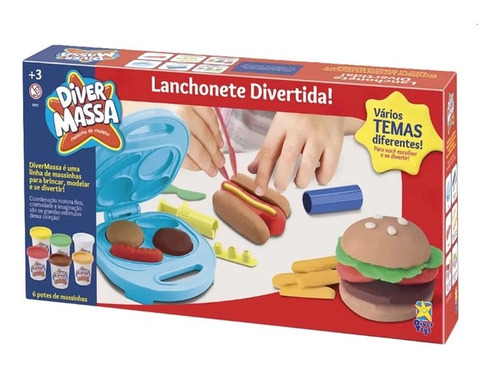 Set De Masas Para Modelar De Comida Rápida ; Que Regalo