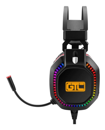 Auricular Pc C/ Mic Y Rgb Apto P S 4 Usb 3.5mm Gtc