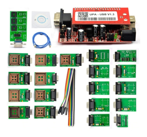 Upa Programador Usb Microcontrolador Motorola Com Adaptadore