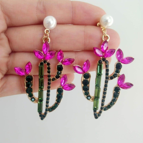 Aretes Cactus 