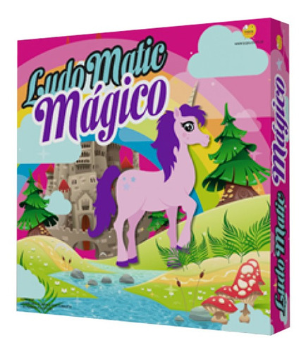 Juego De Mesa Didactico Ludo Matic Magic Unicornio