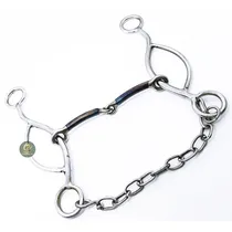 Comprar Freio Bridao Inox Levantador Mula Cavalo Embocadura Luxo Top