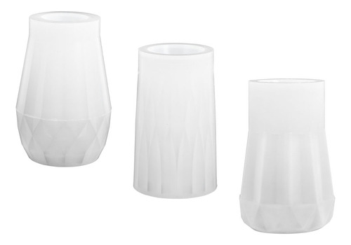 Molde De Silicona Diy Para Arreglos Florales, 3 Unidades