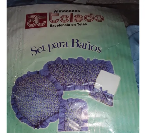 Set De Baño Lenceria 4 Pzas