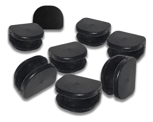 8 Borrachas De Apoio Da Grelha Trempe Fogão Cooktop Fischer