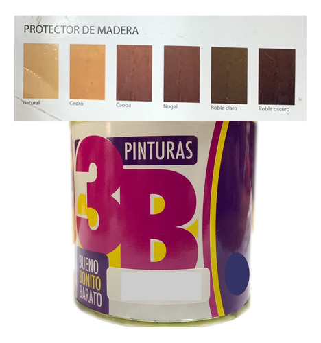 Protector Impregnante Para Madera 3b 3,6 Litros Oferta Mf 