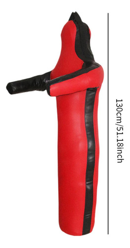 Muñeco De Lucha Libre Multifuncional, Saco De Rojo 130cm