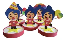 Comprar Centros De Mesa Plim Y Otros Personajes Min 3 Unidades  