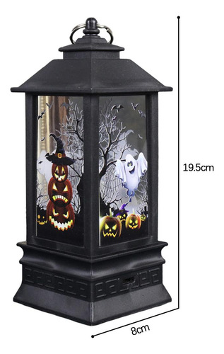 Linterna De Halloween Lámpara Led De Pie Libre Linterna De