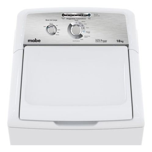 Lavadora automática Mabe LMA78112C blanca 18kg 127 V