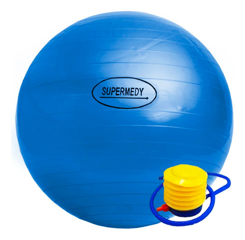 Bola para ginástica 65cm com inflador yoga pilates fitness