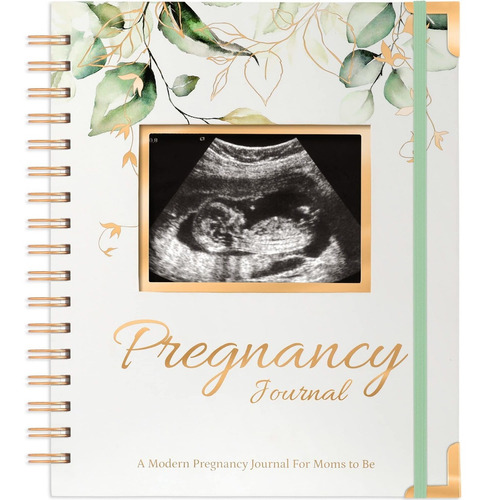Libro De Recuerdos De Embarazo  90 Páginas De Tapa Dura Lib