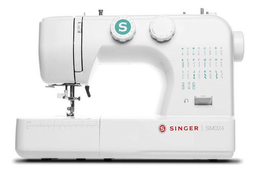 Singer | Sm024 Máquina De Coser Con Kit De Accesorios Incl. Color Turquesa