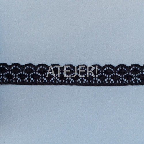 Imagen 4 de 4 de Puntilla Mercería Nylon Art 189 De 18mm X 20 Metros