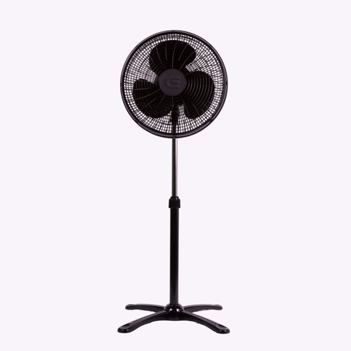 Ventilador Pedestal 16 Pulgadas Commercial 40.6 Cm Cantidad de aspas 3 Color de la estructura Negro Diámetro 40 cm Material de las aspas Plástico