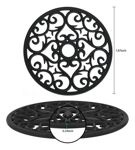 Smithcraft Juego 3 Alfombrilla Silicona Para Olla Sartene Al