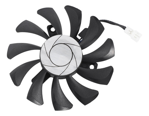 Ventilador Doble R0ha8010h12f-z De 75 Mm Y 2 Pines Para Gpu