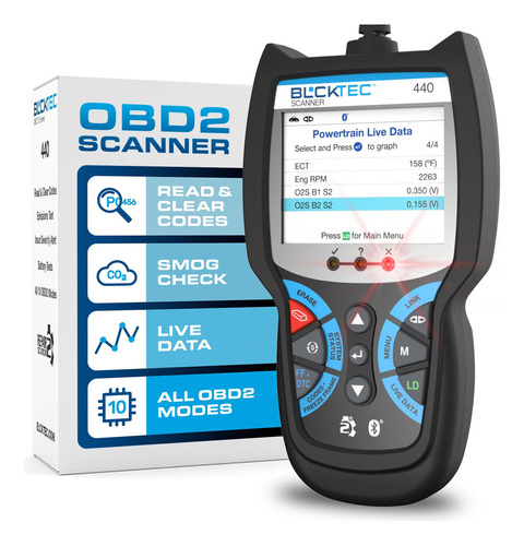 Escáner Bluetooth Obd2 Lector De Códigos De Coche