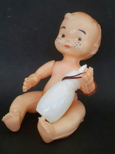 Antiguo Bebe Plastico Inflado - Los Germanes