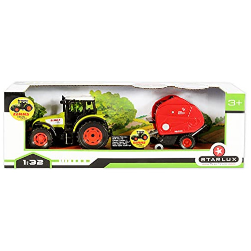 Set Tractor Claas Celtis 456 Y Farm  Epandeur  1: 32