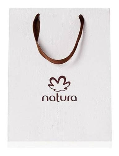 Natura 2 Bolsas De Cartón Grabado C/moño, Etiqueta Y Papel