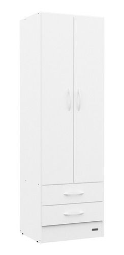 Placard Ropero 2 Puertas Blanco Mosconi Express 2 Cajones