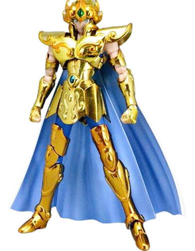 Figura Caballeros Del Zodiaco Aiolia De Leo Con Cabeza Ikki.