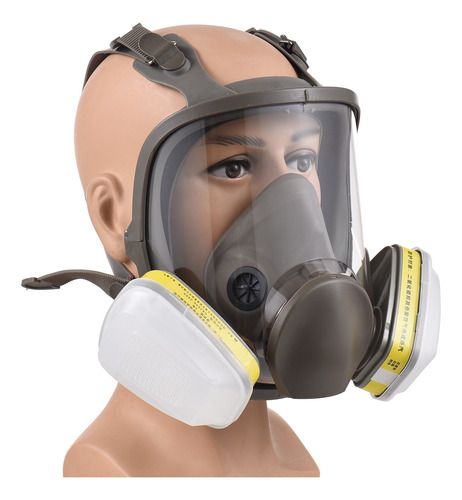 Protector Facial Reutilizable 6800: Máscara Antigases, Prote