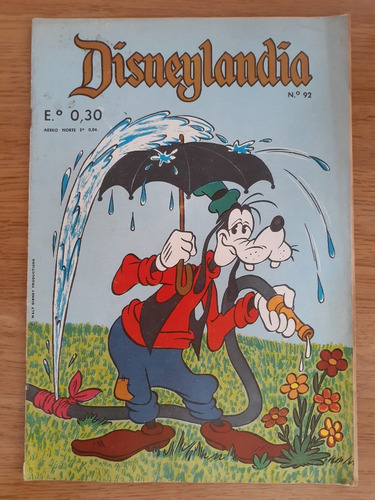 Cómic Disneylandia Año 2 Número 92 Editora Zig Zag 1964