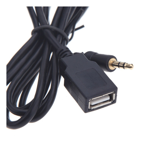 Imagen 2 de 5 de Auto Usb Adaptador Aux Mp3 Reproductor Radio Interface Para