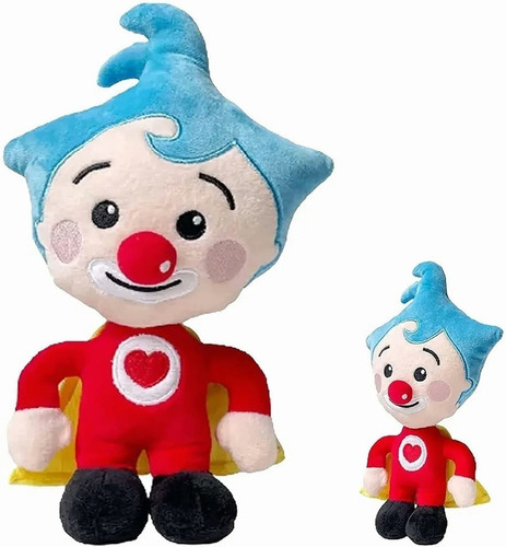 Peluche De Payaso Plim Plim Un Héroe Del Corazón De 20 Cm