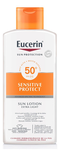 Protector Solar Eucerin Loción Textura Muy Ligera 400ml