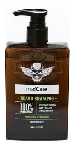 Maxcare Shampoo Para Barba 260grs