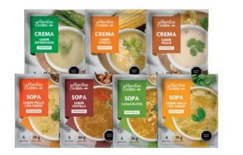 Sopas Y Cremas Nuestracocina Variedades 70g (1 Unidad)-super