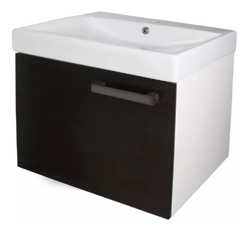 Imagen 1 de 2 de Vanitory De Colgar + Bacha Apoyo Loza Porcelana Naffull