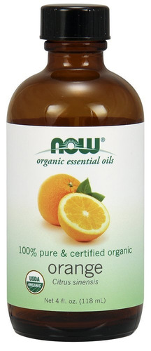 Aceite Esencial Naranja Orgánico 100% Puro 118ml Certificado
