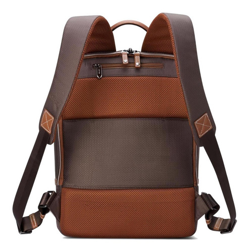 Mochila De 2 Cmpt. Portanot. Delsey Chatelet Air Soft 2.0 Color Chocolate