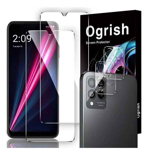 Ogrish Protector De Pantalla Para T-mobile Revvl 6 Pro 5g Y