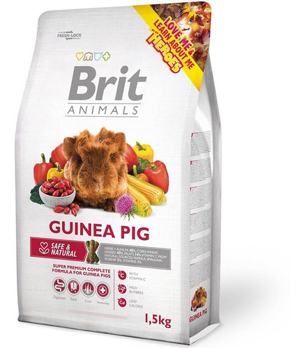 Alimento Brit Animals Guinea Pig Cuy 1.5kg Np