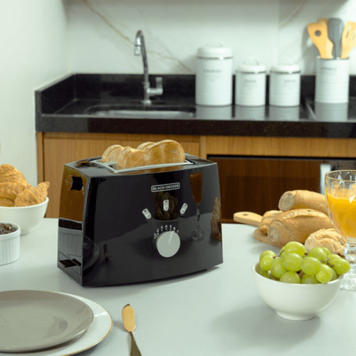 Torradeira Tostador Elétrico De Pão 800w Black+decker 220v