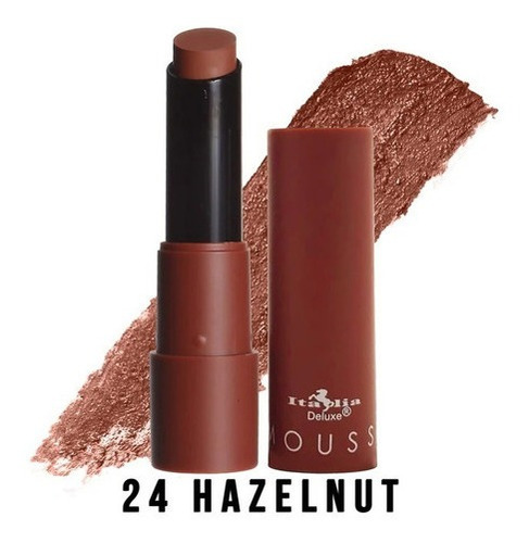 Labial Mousse Matte Italia Deluxe Lip Color Hazelnut Mate